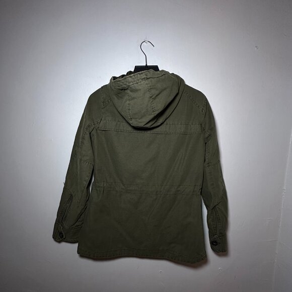 Levi’s Olive Green Utility Hooded Jacket – Size S - Picture 7 of 9
